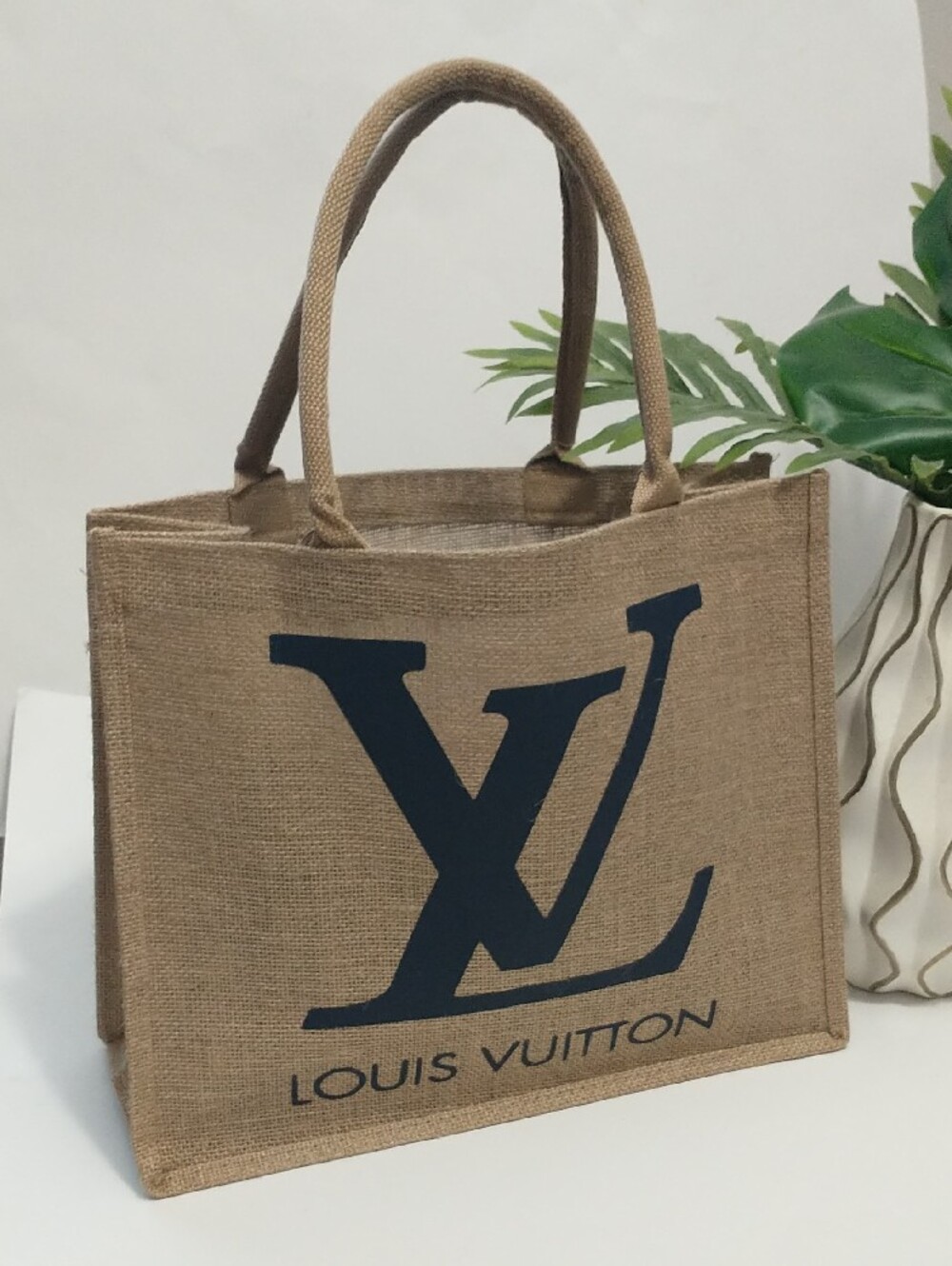 NEW Beige Summer Tote Bag